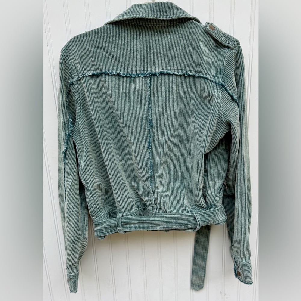 POL Corduroy Moto Style Jacket‎ Festival Boho Moto - Picture 4 of 10